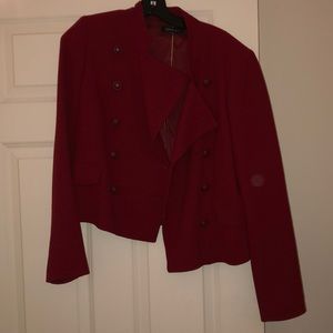 Lafayette 148 NY oxblood blazer size 10